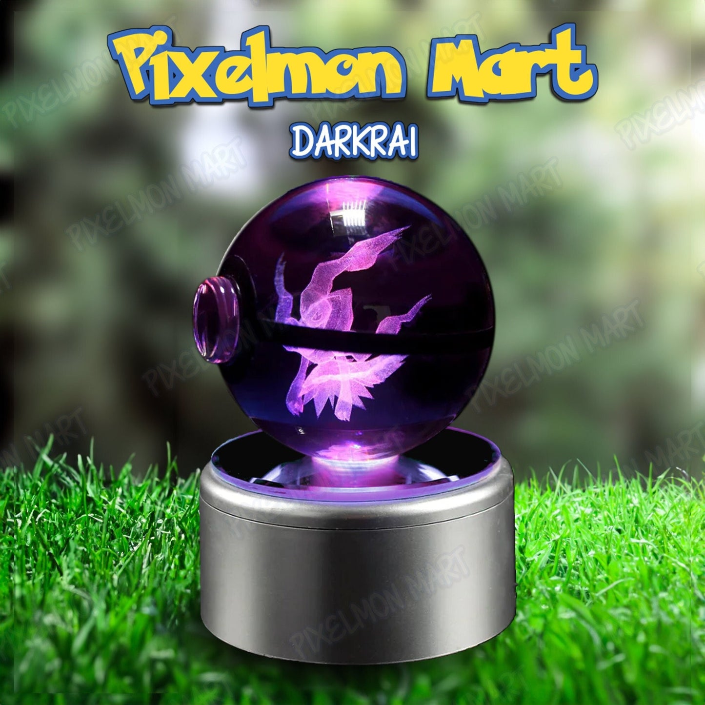 Darkrai | Pokeball | Glow with Wonder