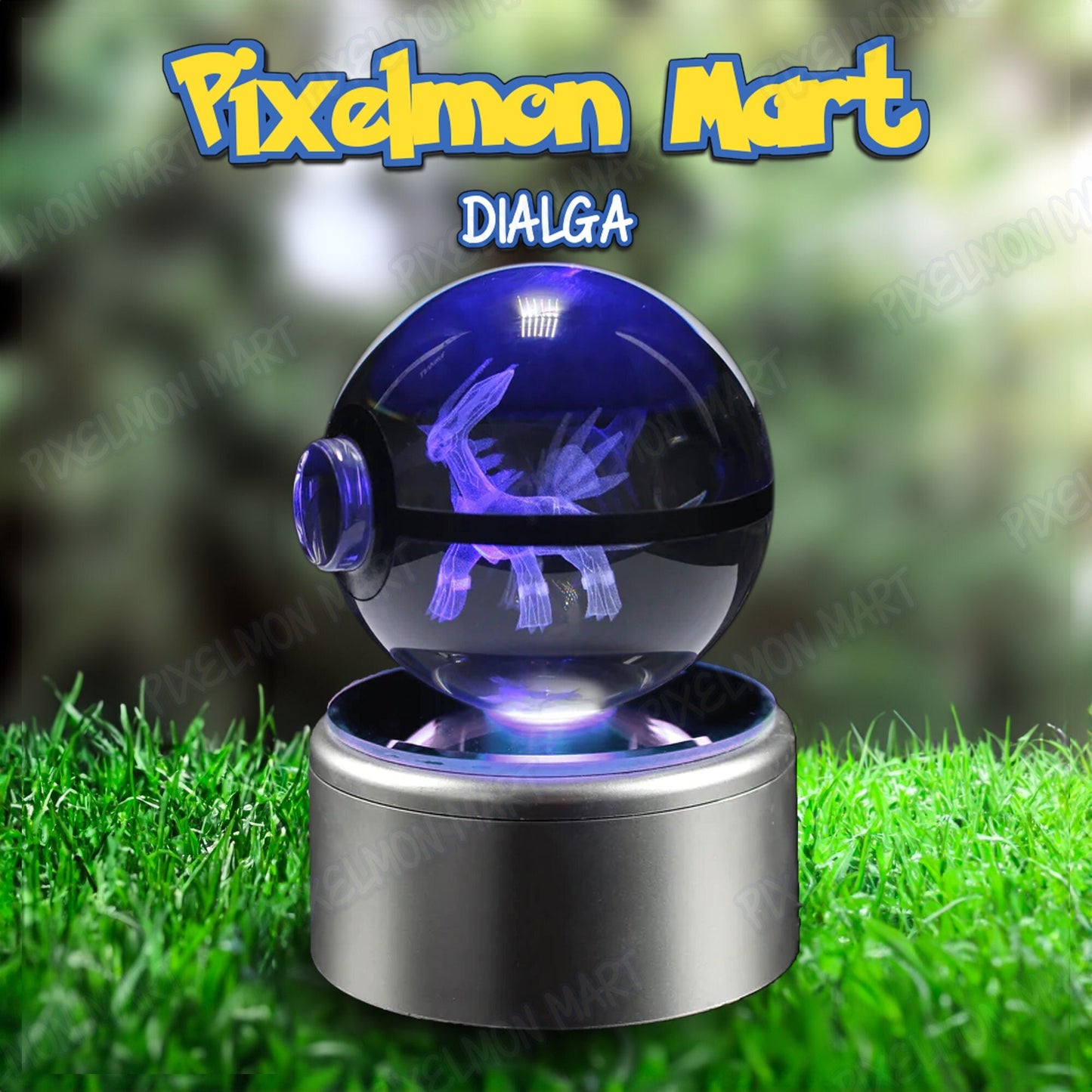 Dialga | Pokeball | Glow with Wonder