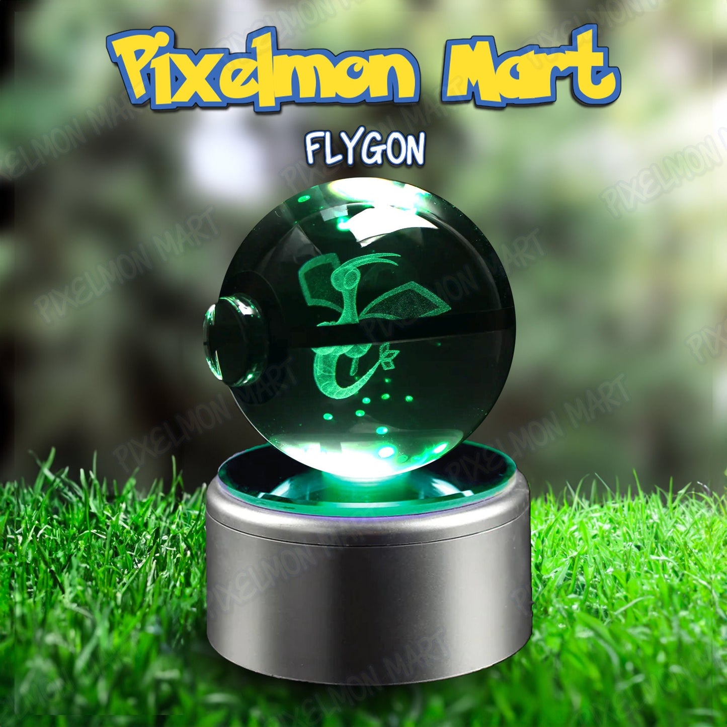 Flygon | Pokeball | Glow with Wonder