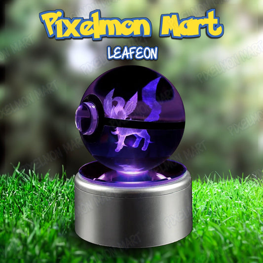 Leafeon | Pokeball | Glow with Wonder