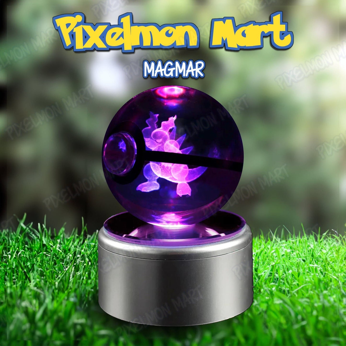 Magmar | Pokeball | Glow with Wonder