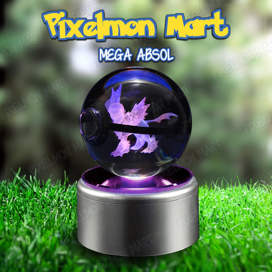 Mega Absol | Pokeball | Glow with Wonder