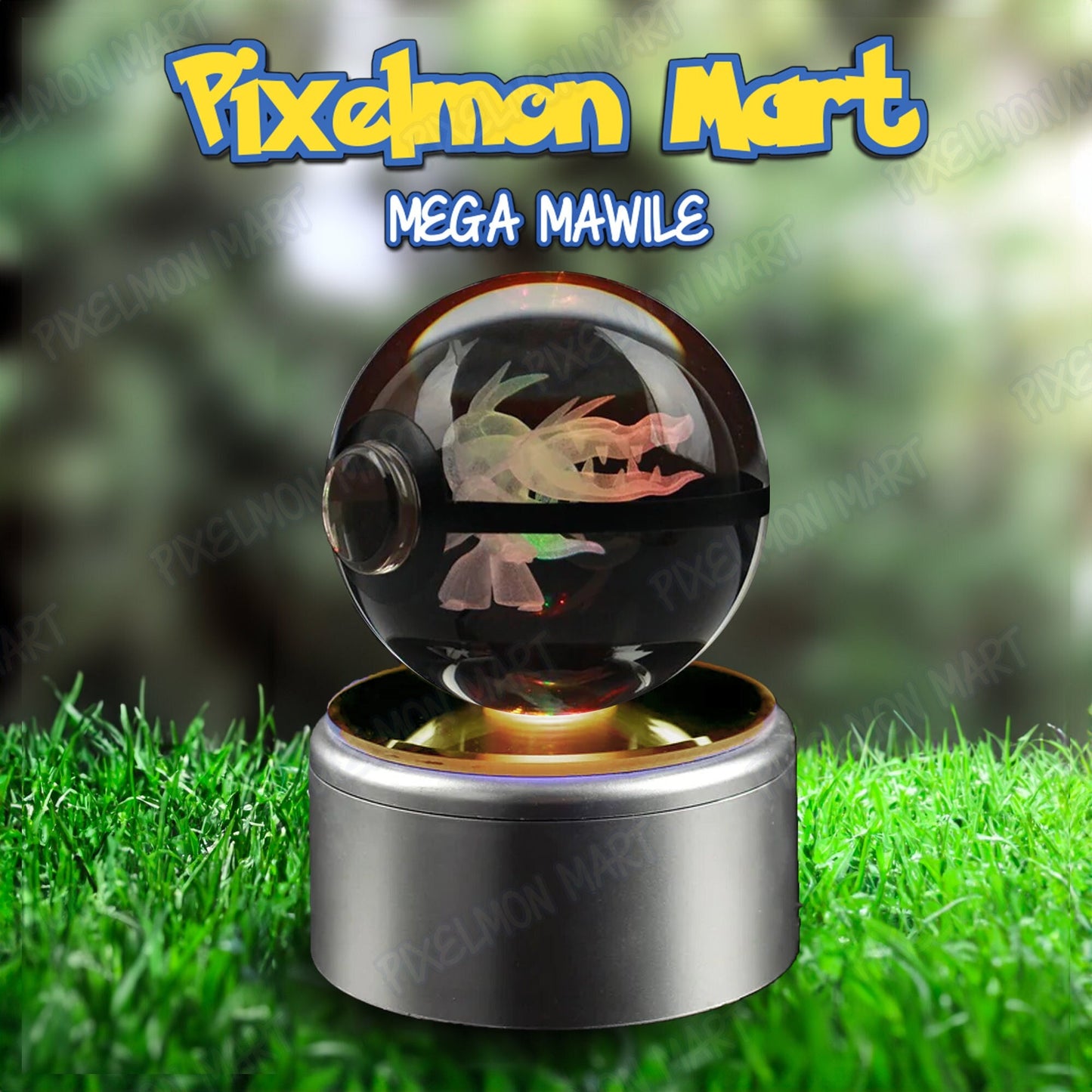 Mega Mawile | Pokeball | Glow with Wonder