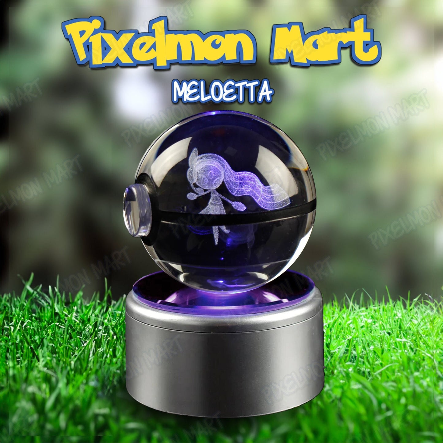 Meloetta | Pokeball | Glow with Wonder