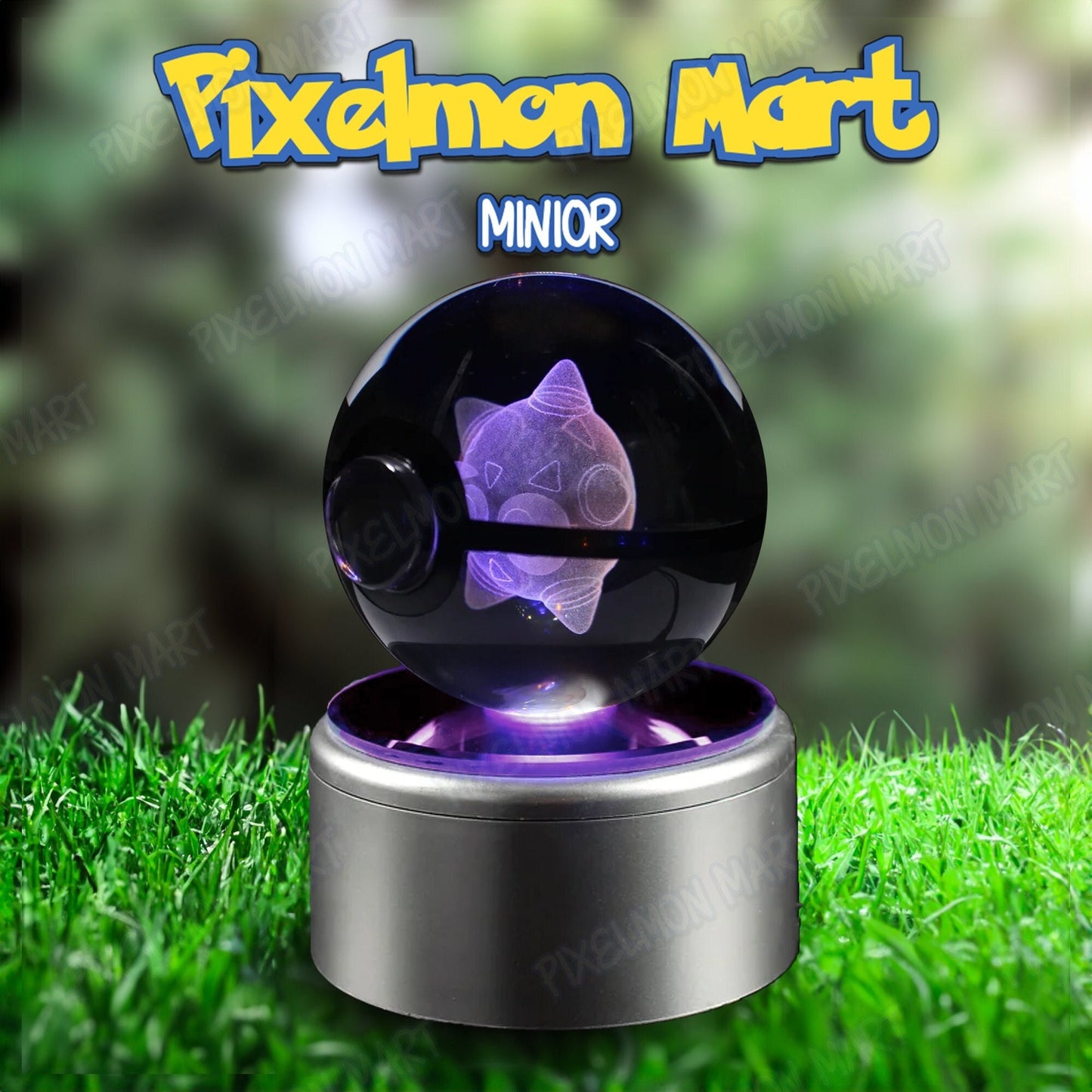 Minior | Pokeball | Glow with Wonder