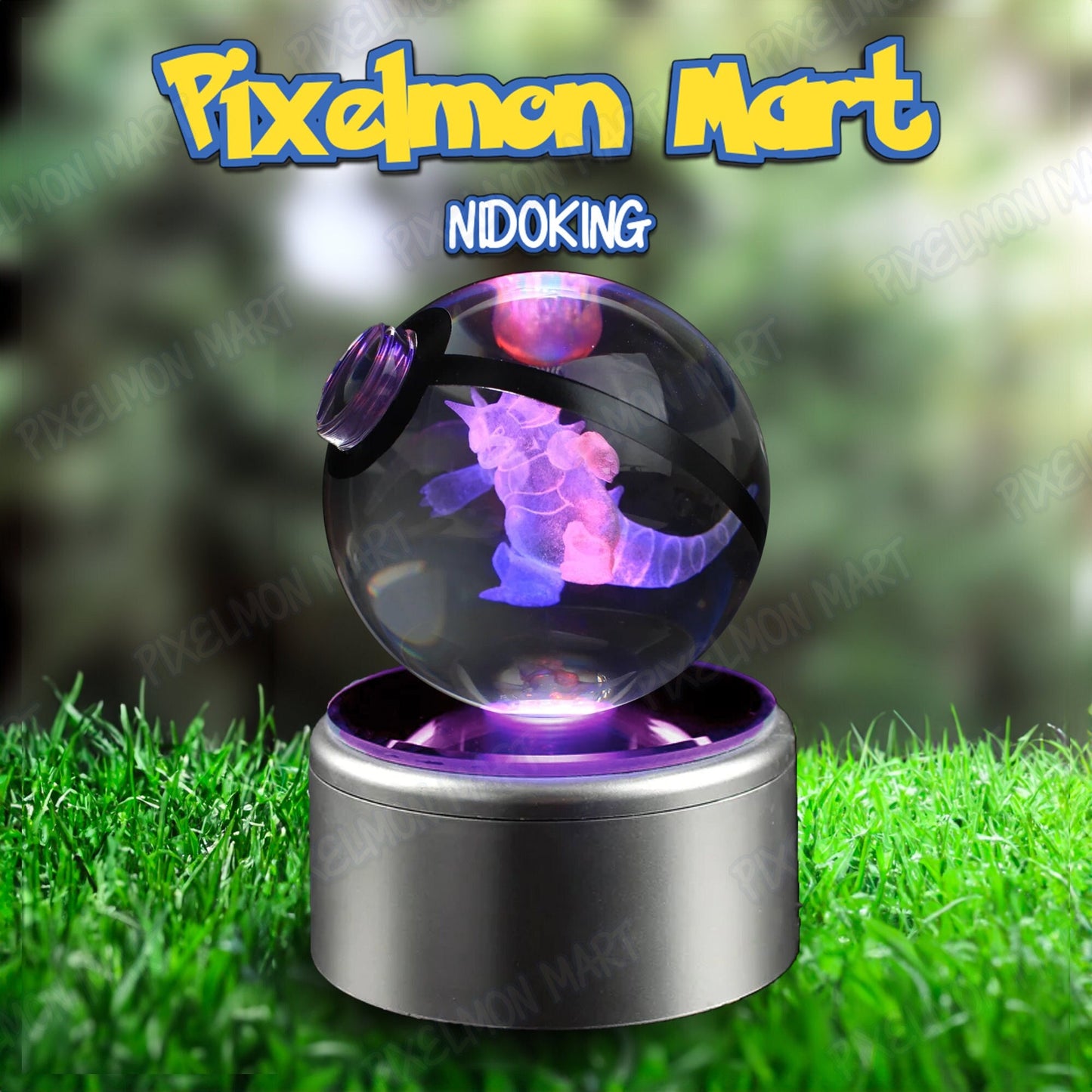 Nidoking | Pokeball | Glow with Wonder