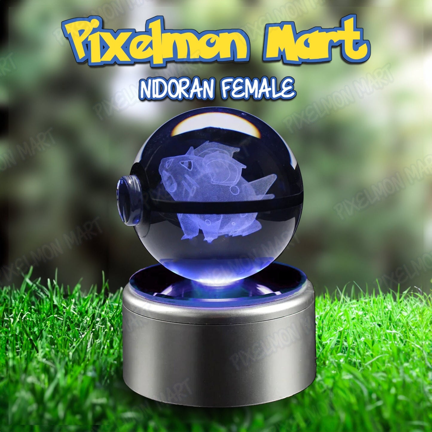 Nidoran Female | Pokeball | Glow with Wonder