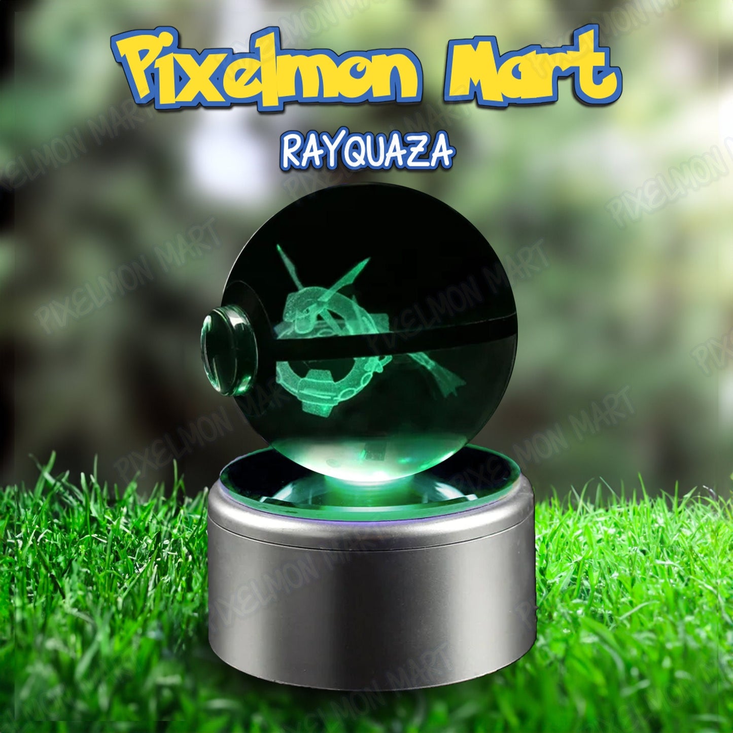 Rayquaza | Pokeball | Glow with Wonder