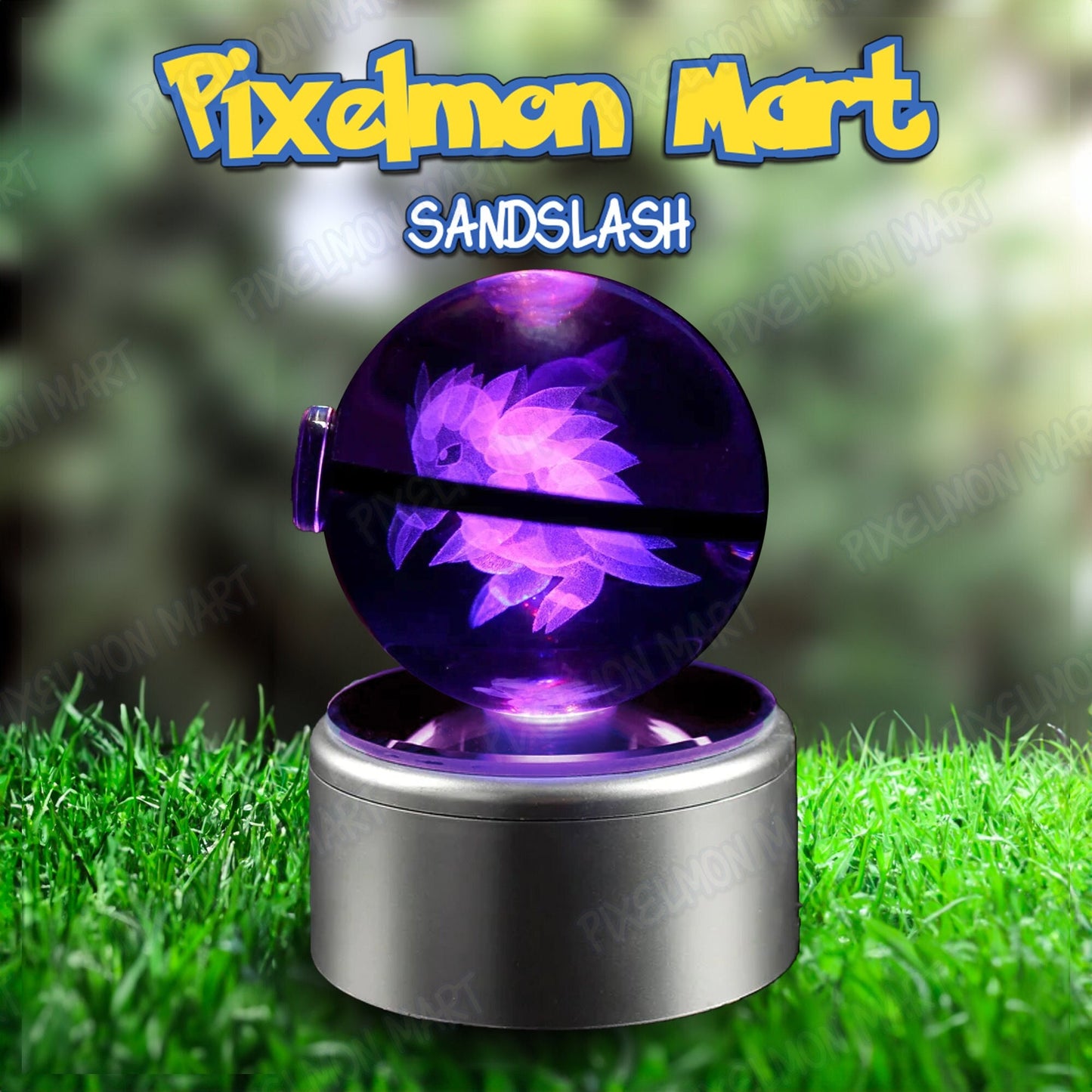 Sandslash | Pokeball | Glow with Wonder