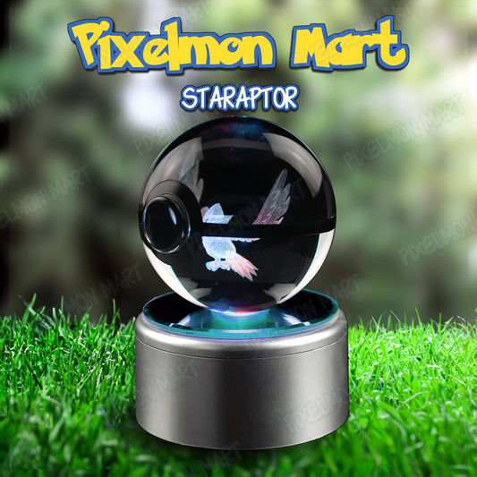 Staraptor | Pokeball | Glow with Wonder