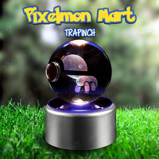 Trapinch | Pokeball | Glow with Wonder