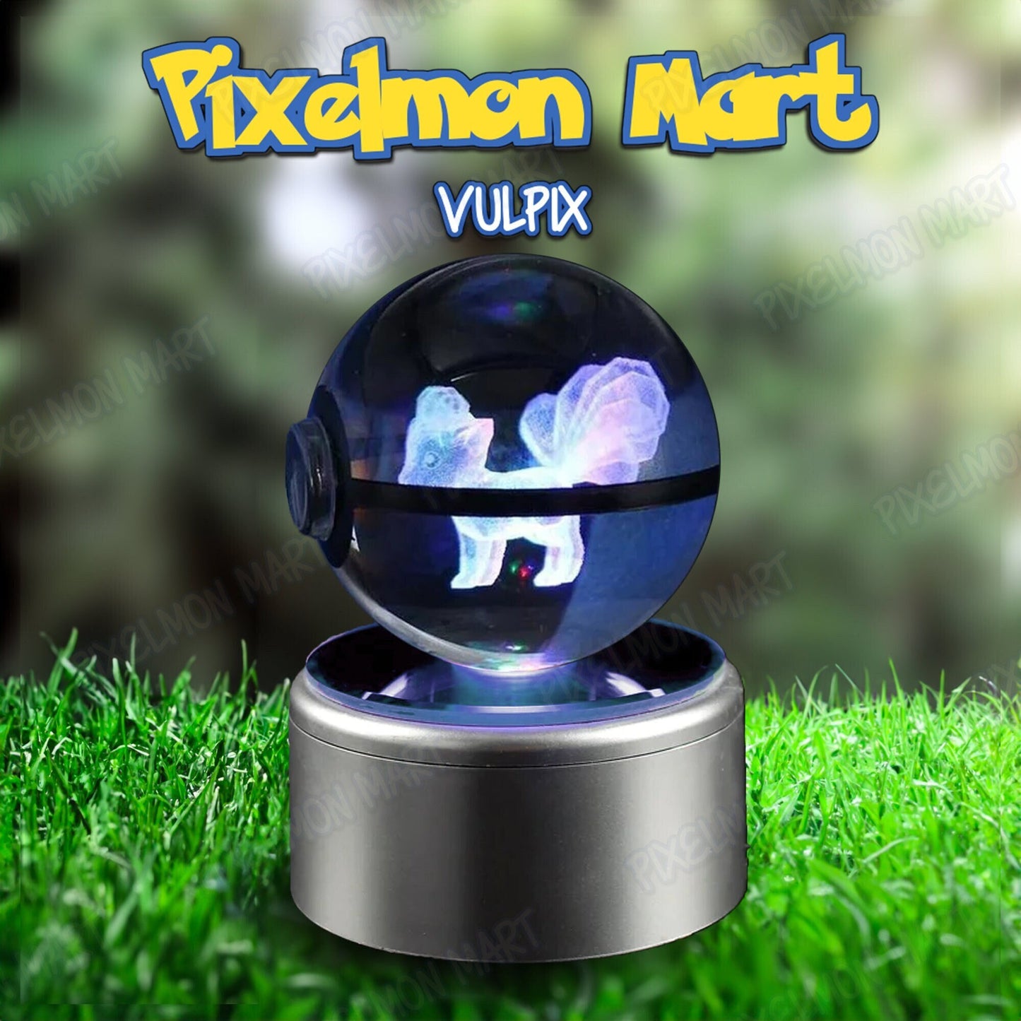 Vulpix | Pokeball | Glow with Wonder