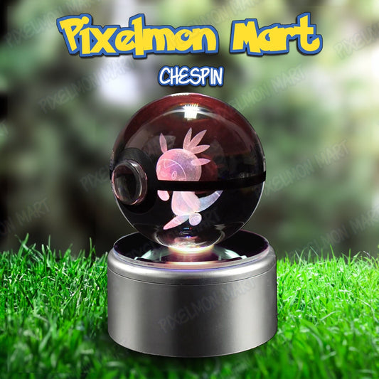 Chespin | Pokeball | Glow with Wonder