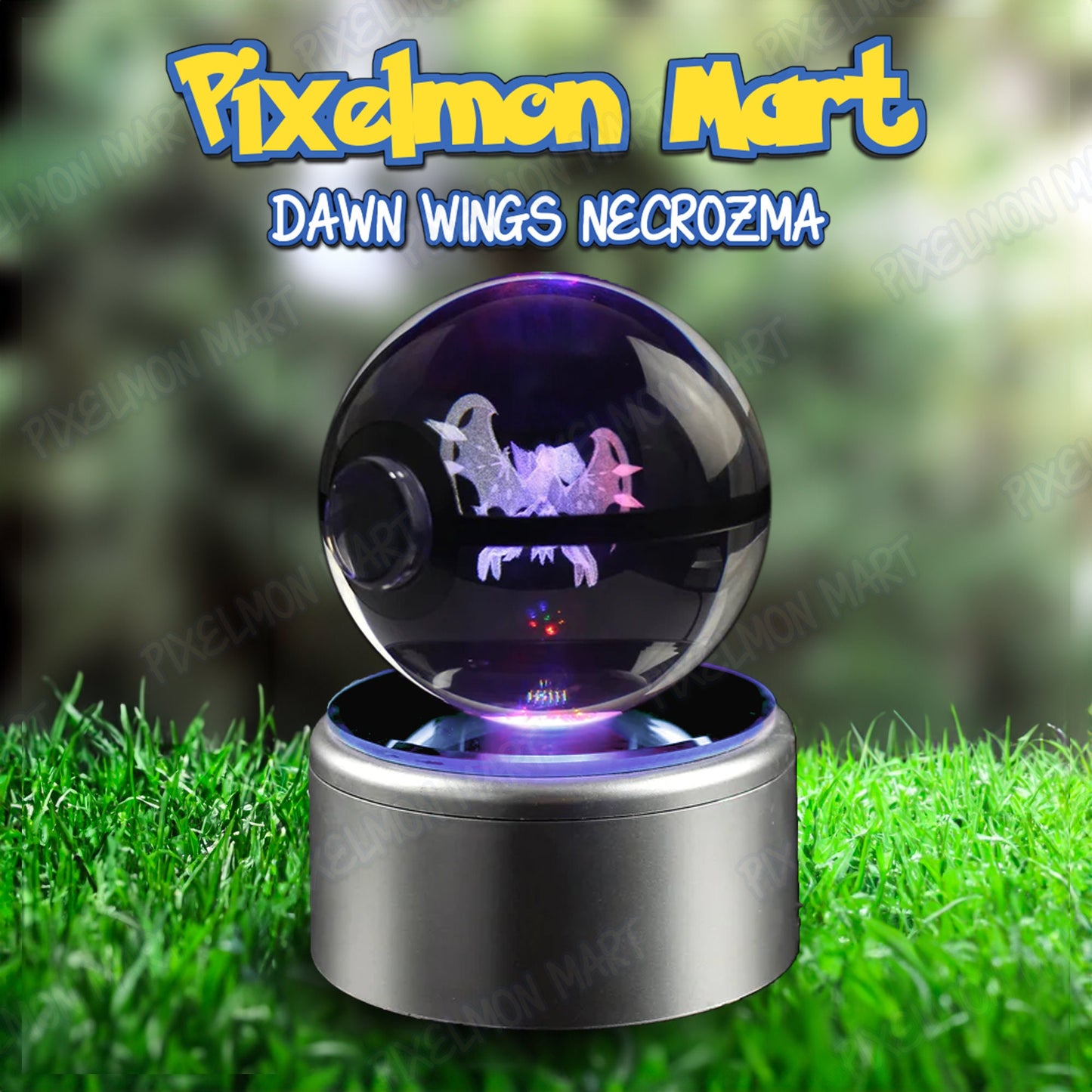 Dawn Wings Necrozma | Pokeball | Glow with Wonder