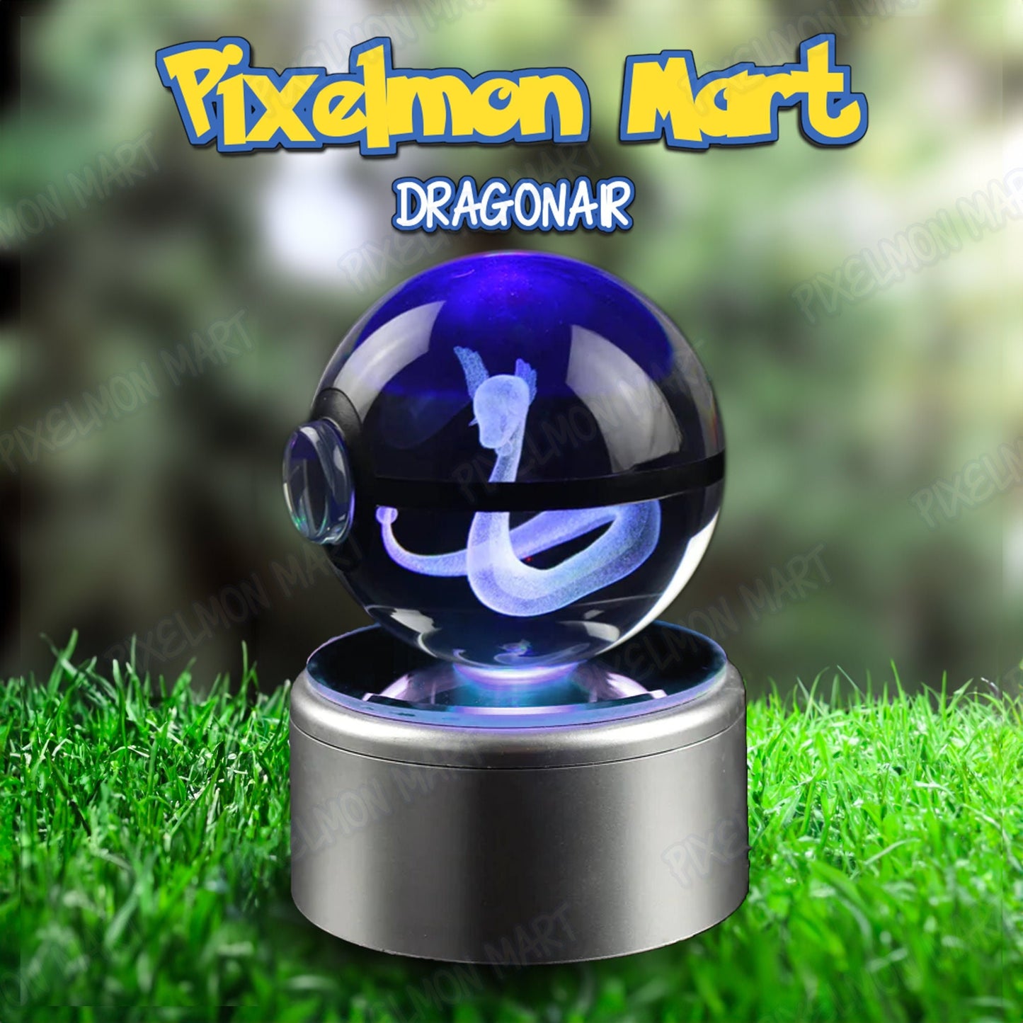 Dragonair | Pokeball | Glow with Wonder