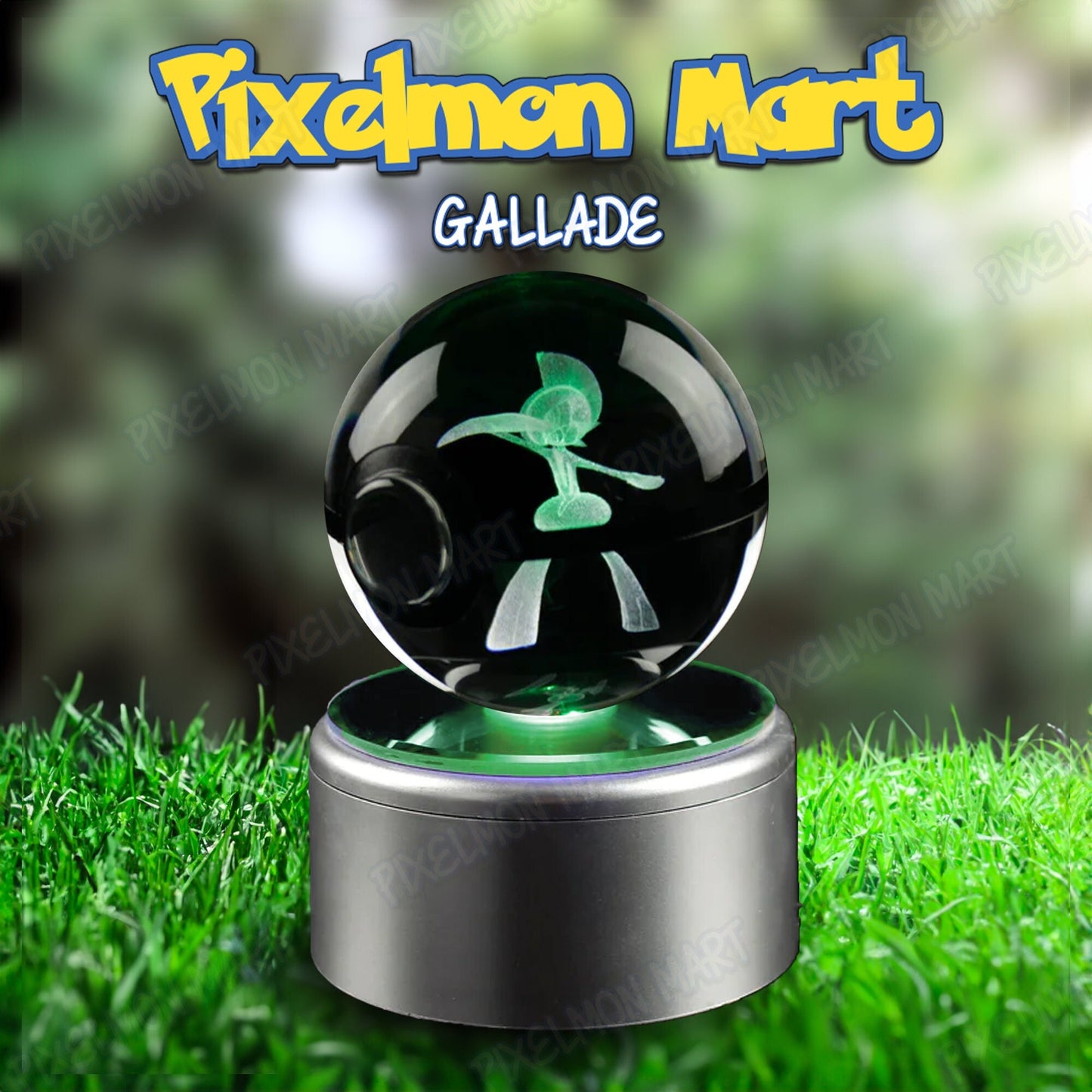 Gallade | Pokeball | Glow with Wonder