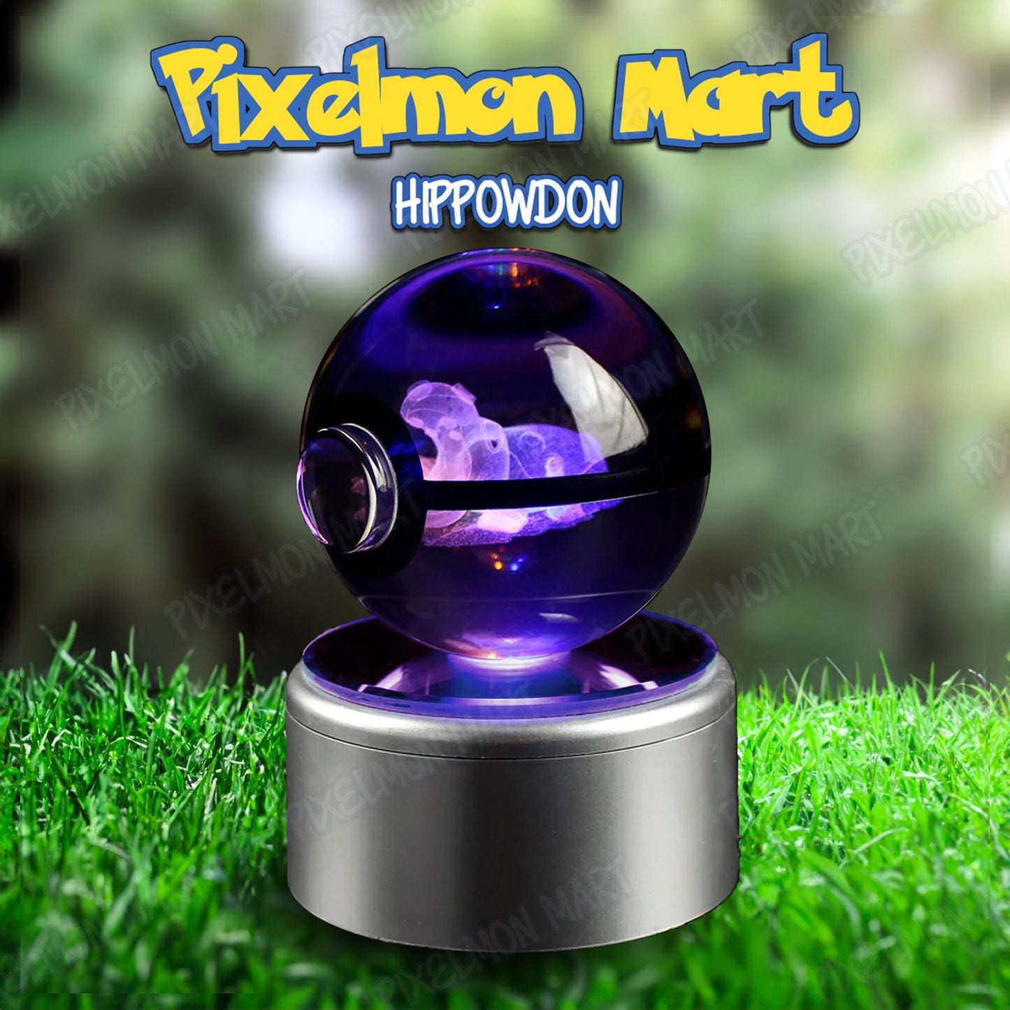 Hippowdon | Pokeball | Glow with Wonder