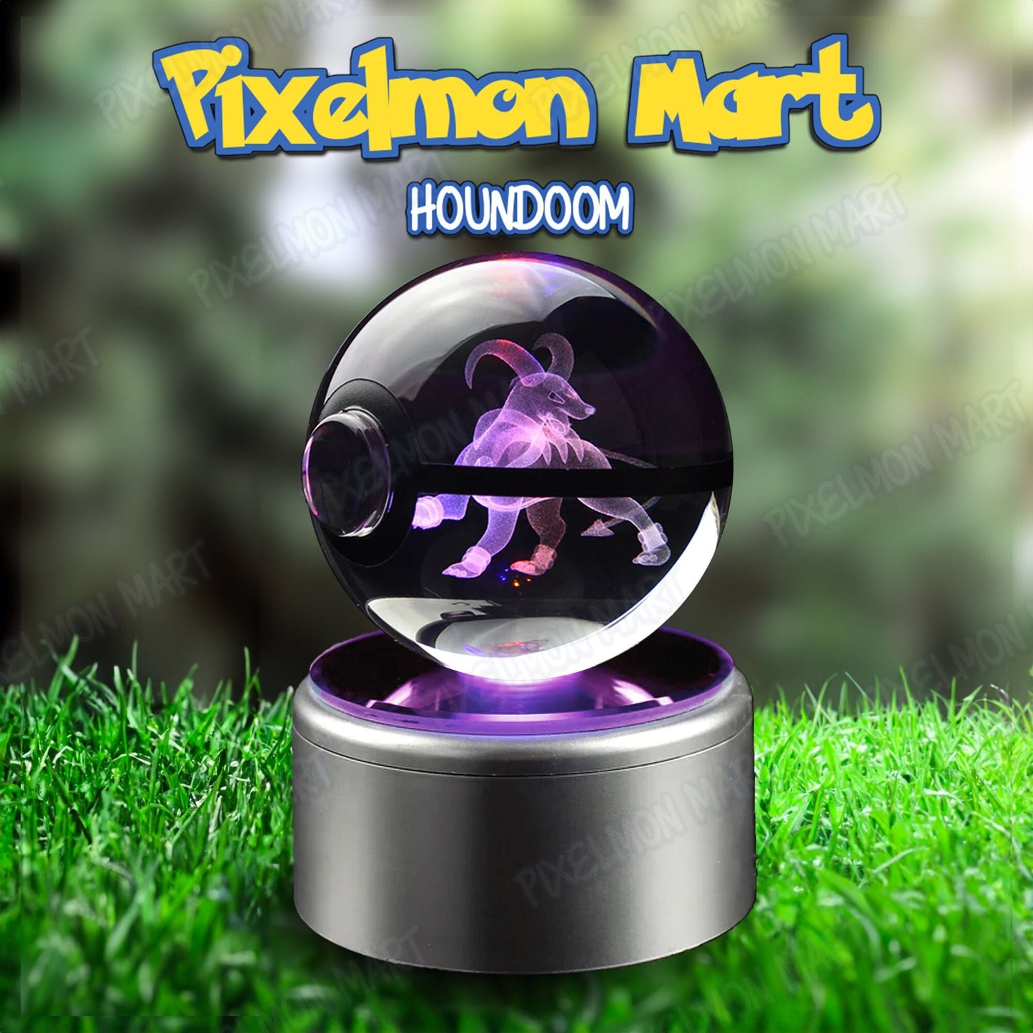 Houndoom | Pokeball | Glow with Wonder