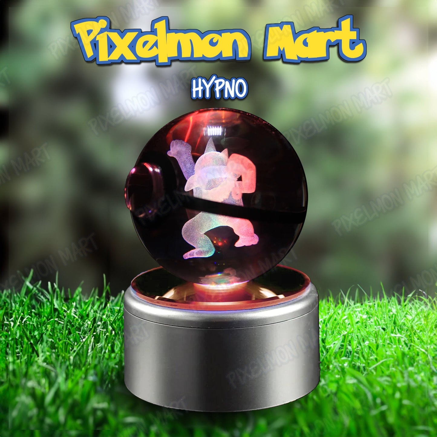 Hypno | Pokeball | Glow with Wonder