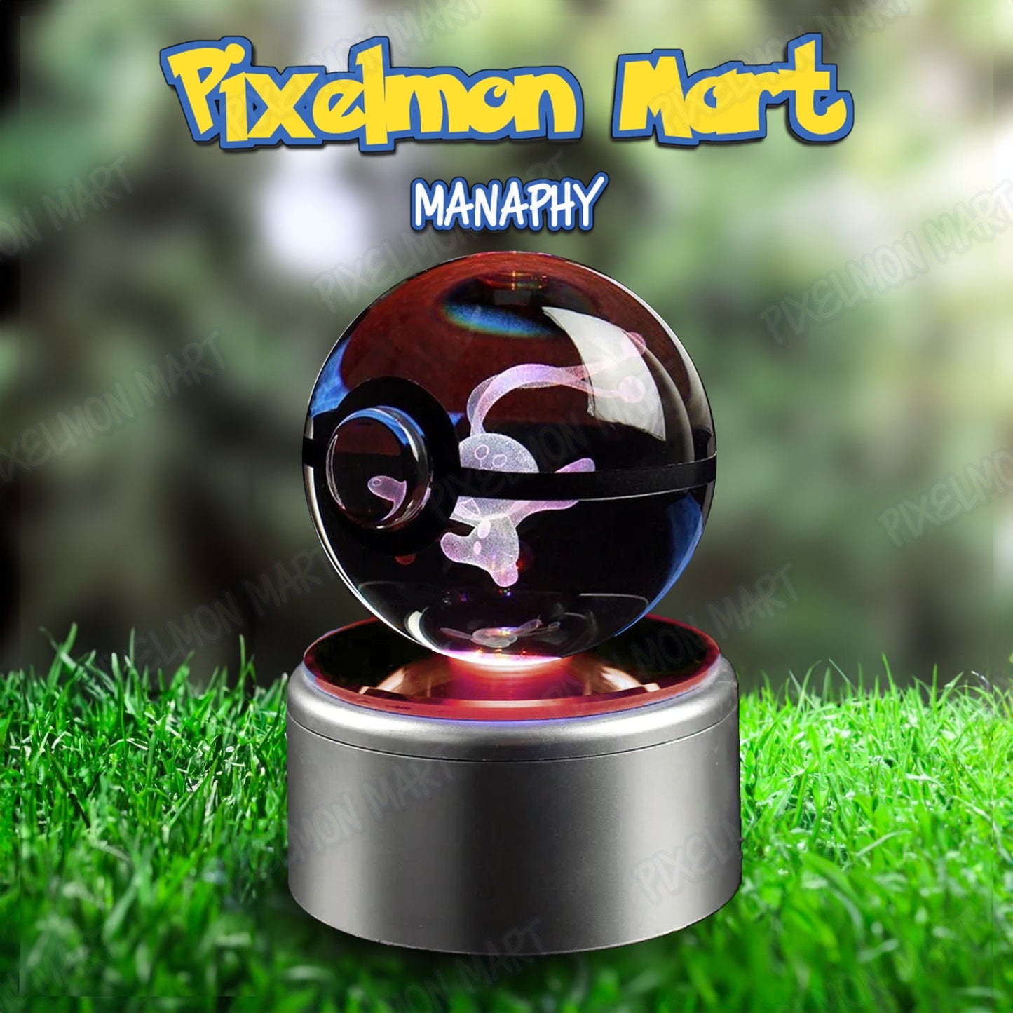 Manaphy | Pokeball | Glow with Wonder