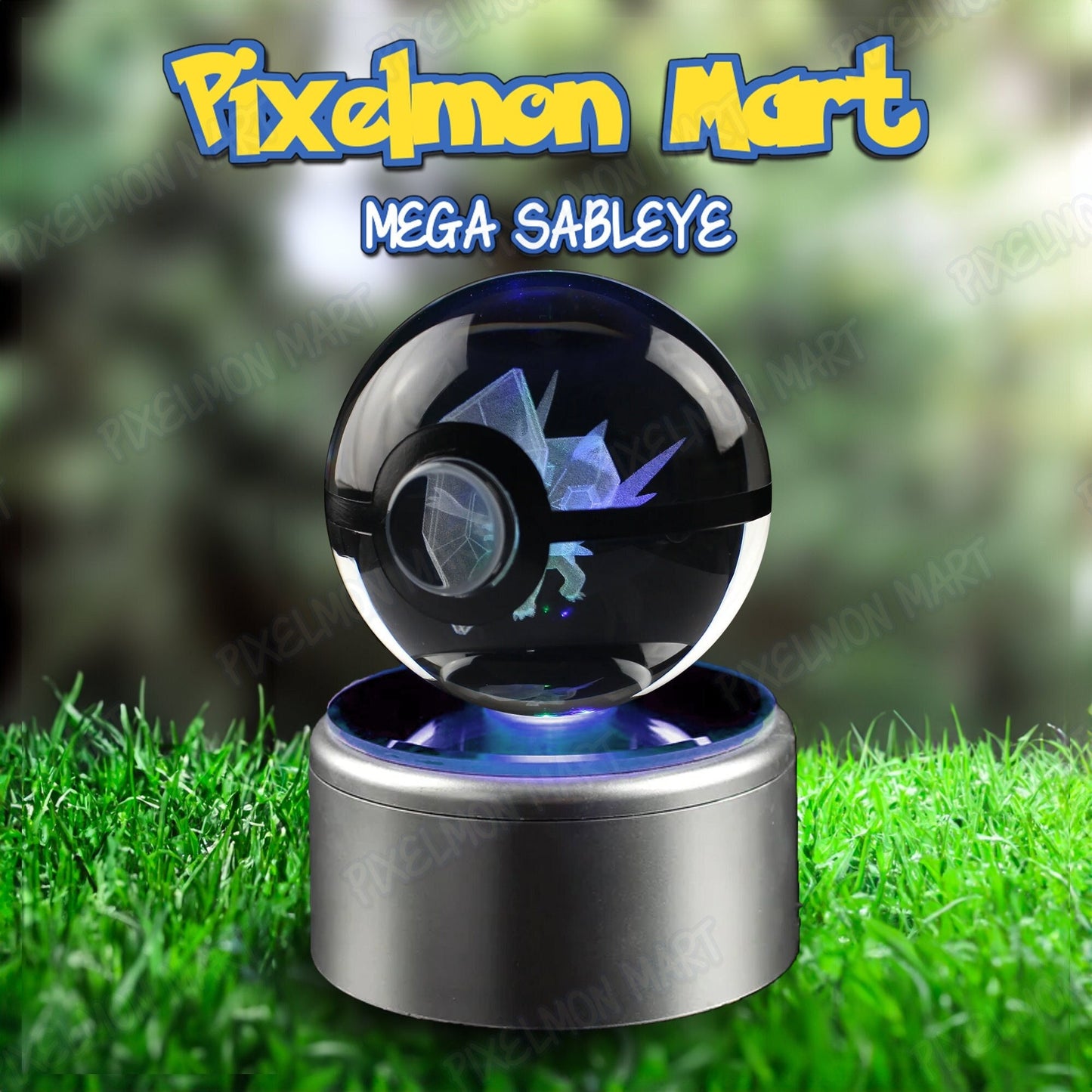 Mega Sableye | Pokeball | Glow with Wonder