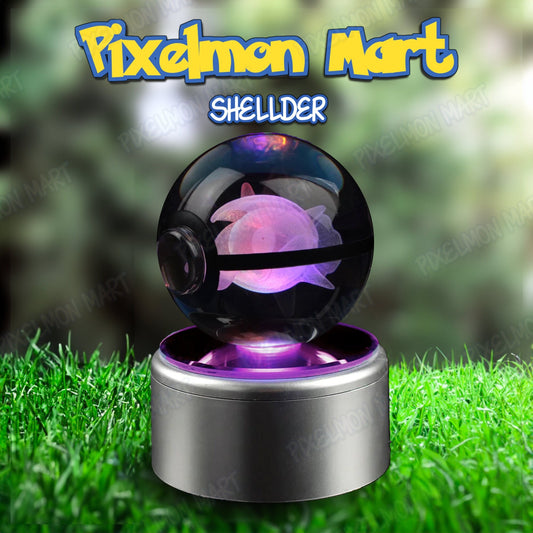 Shellder | Pokeball | Glow with Wonder