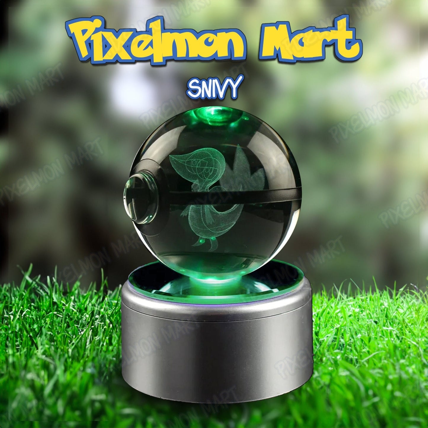 Snivy | Pokeball | Glow with Wonder