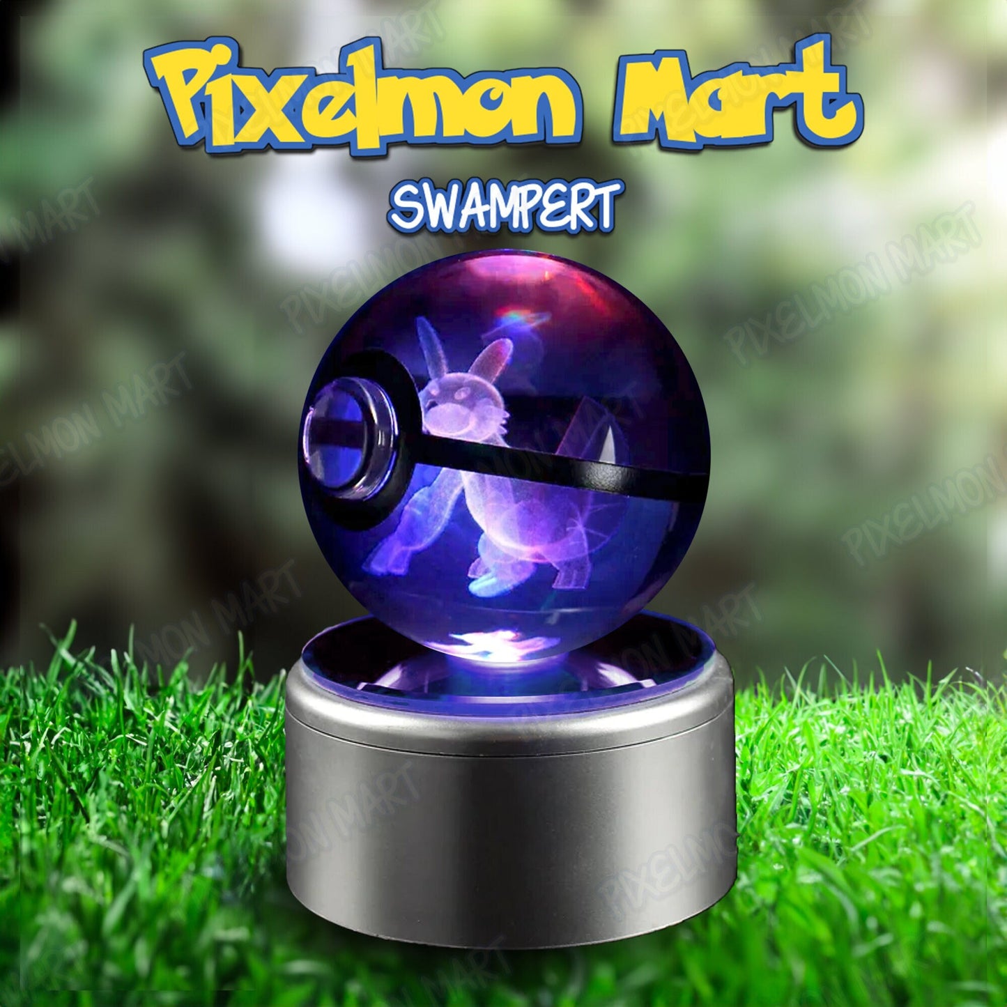 Swampert | Pokeball | Glow with Wonder