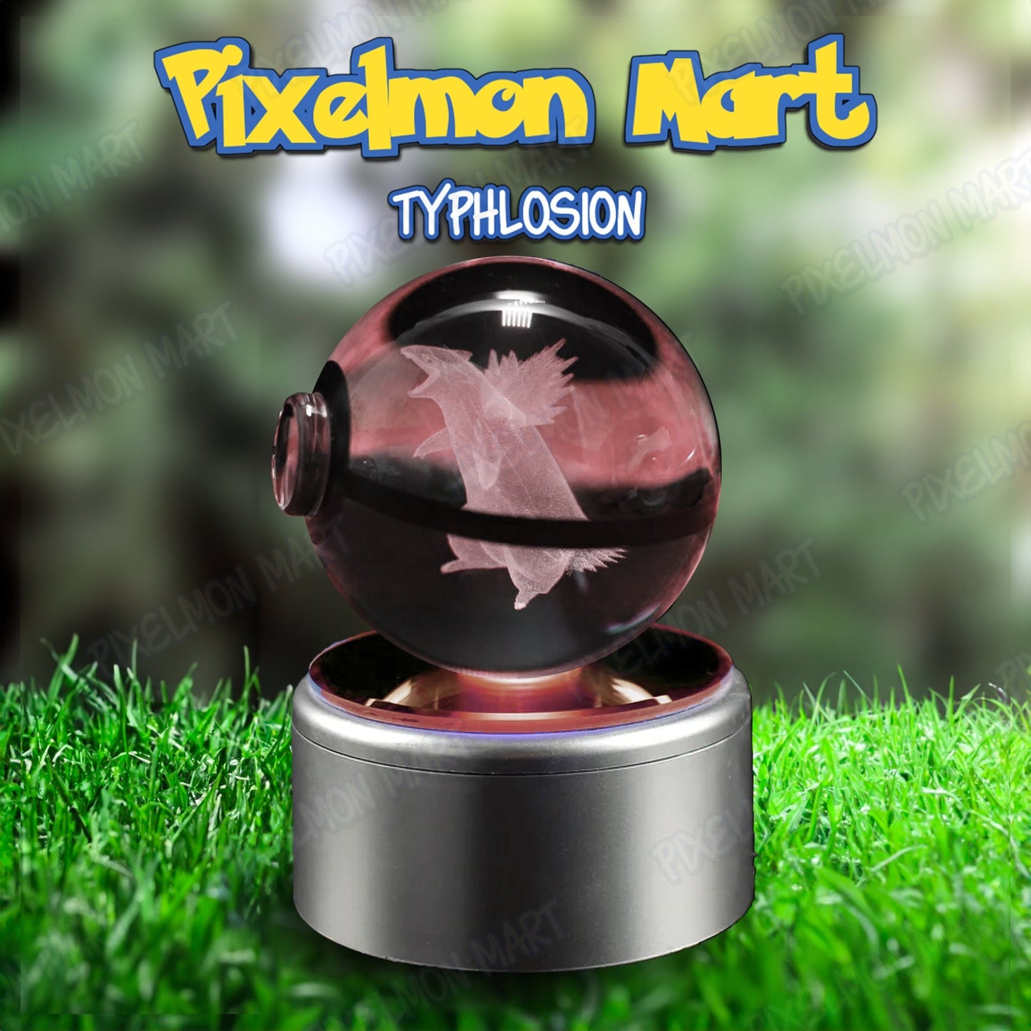 Typhlosion | Pokeball | Glow with Wonder