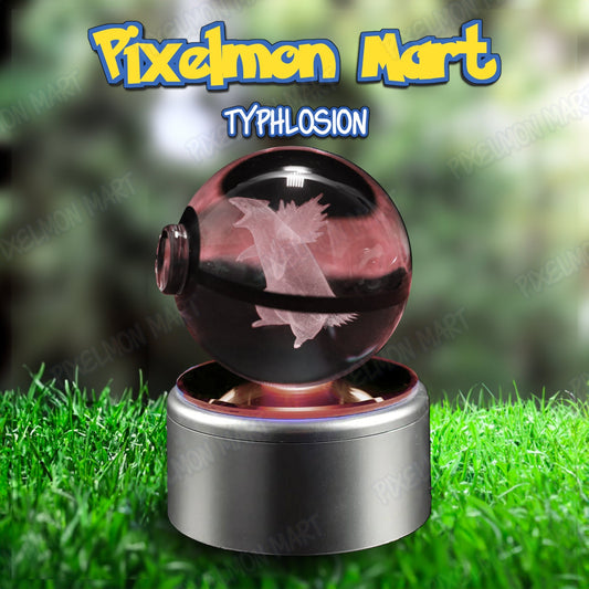 Typhlosion | Pokeball | Glow with Wonder