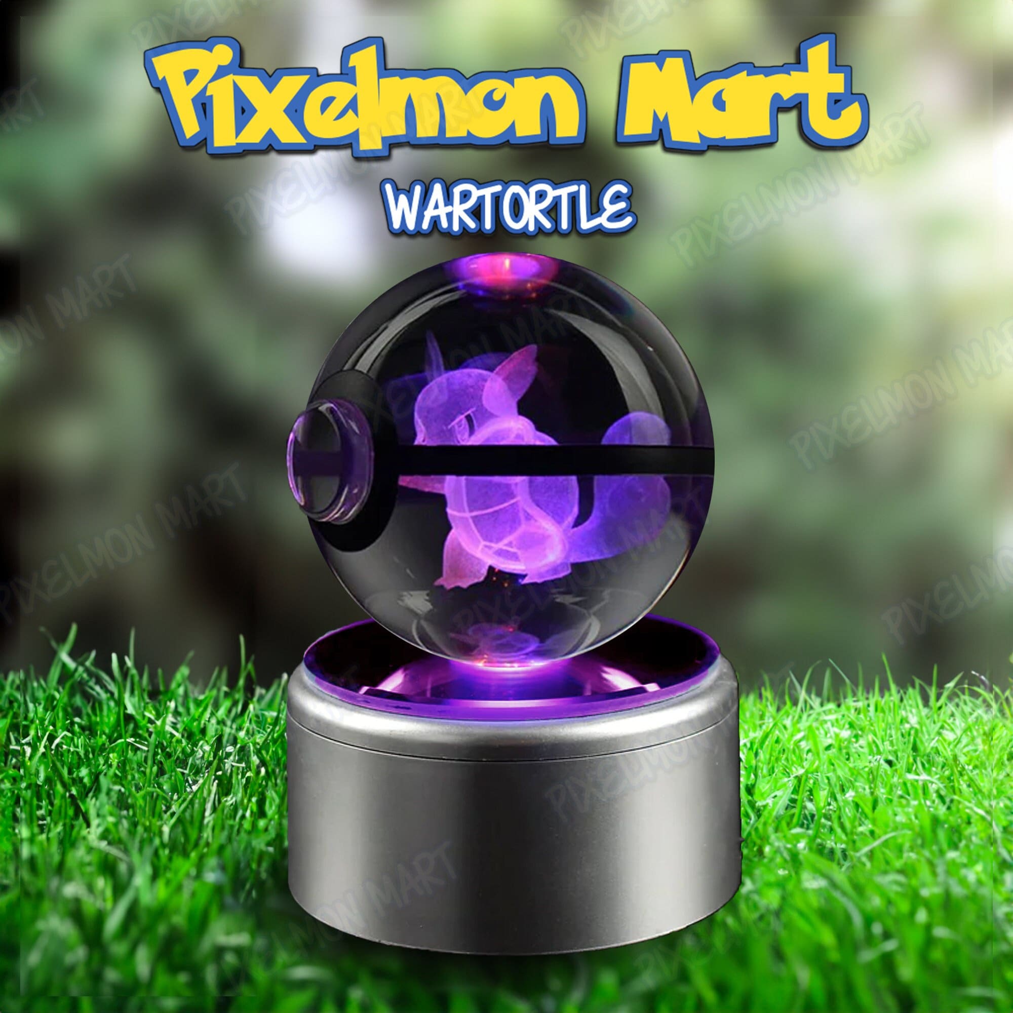 Wartortle | Pokeball | Glow with Wonder