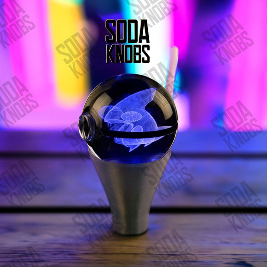 Gible - Crystal Pokeball Shift Knob - Your Drive - Your Design!