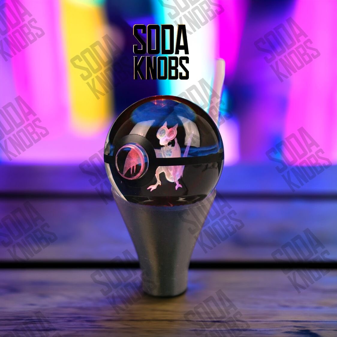 Noivern - Crystal Pokeball Shift Knob - Your Drive - Your Design!