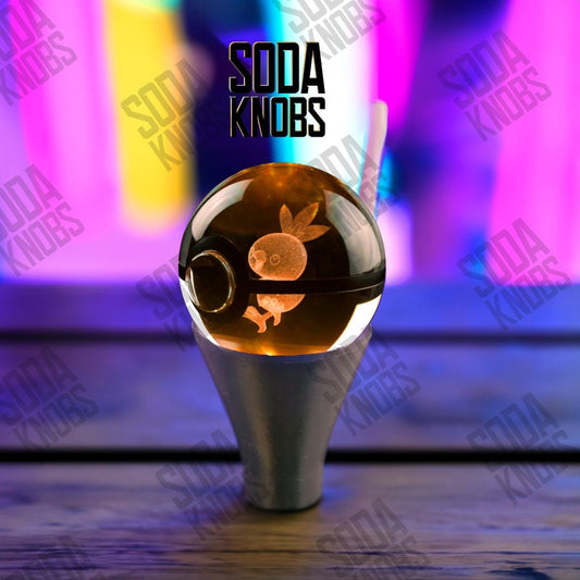 Torchic - Crystal Pokeball Shift Knob - Your Drive - Your Design!