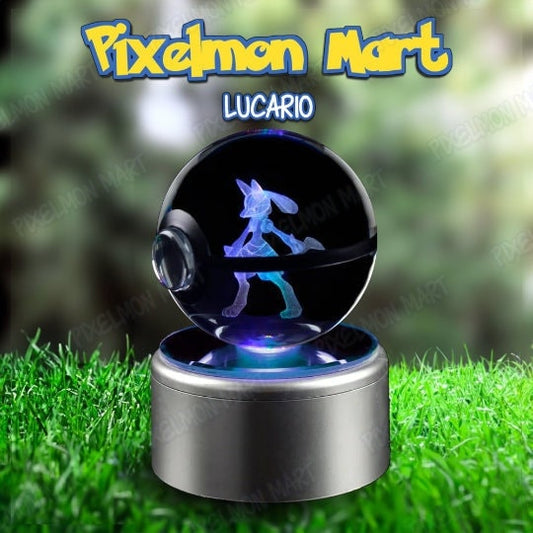 Lucario | Pokeball | Glow with Wonder