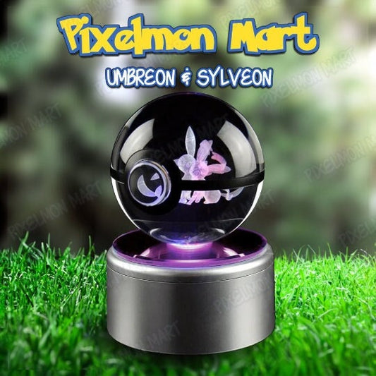 Umbreon & Sylveon | Pokeball | Glow with Wonder