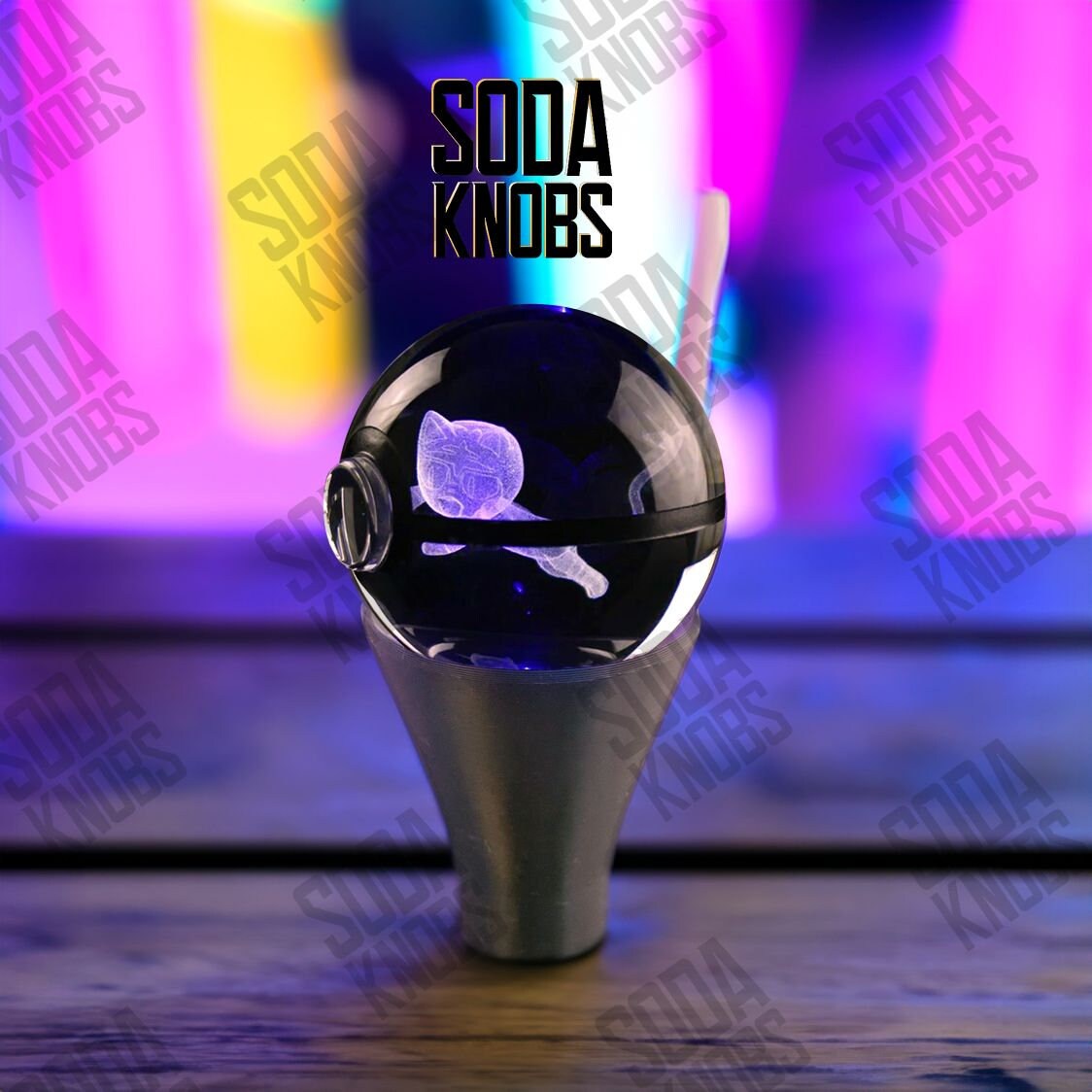 Litten - Crystal Pokeball Shift Knob - Your Drive - Your Design!