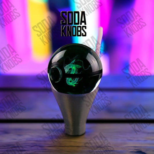 Mega Rayquaza - Crystal Pokeball Shift Knob - Your Drive - Your Design!