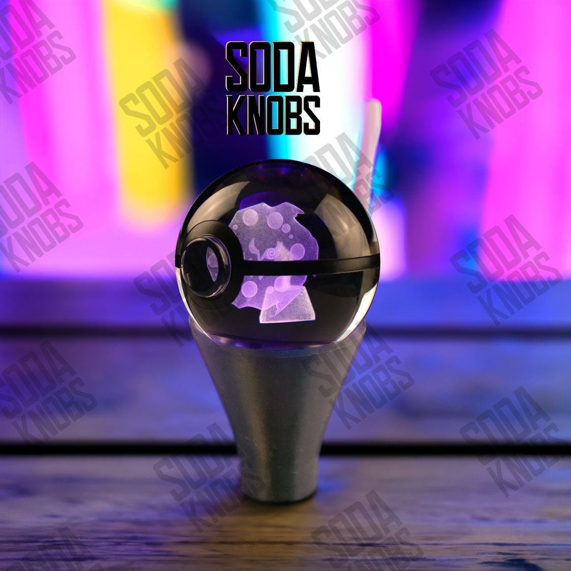 Spiritomb - Crystal Pokeball Shift Knob - Your Drive - Your Design!